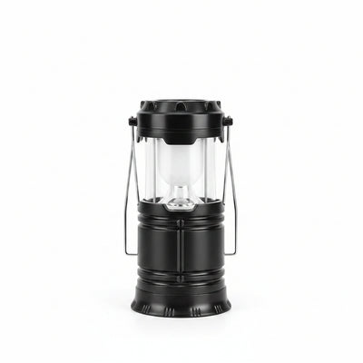 4-Pack Collapsible Solar & USB Rechargeable Lanterns