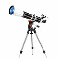 90mm Refractor Telescope – 32x–240x with AZ Mount Tripod